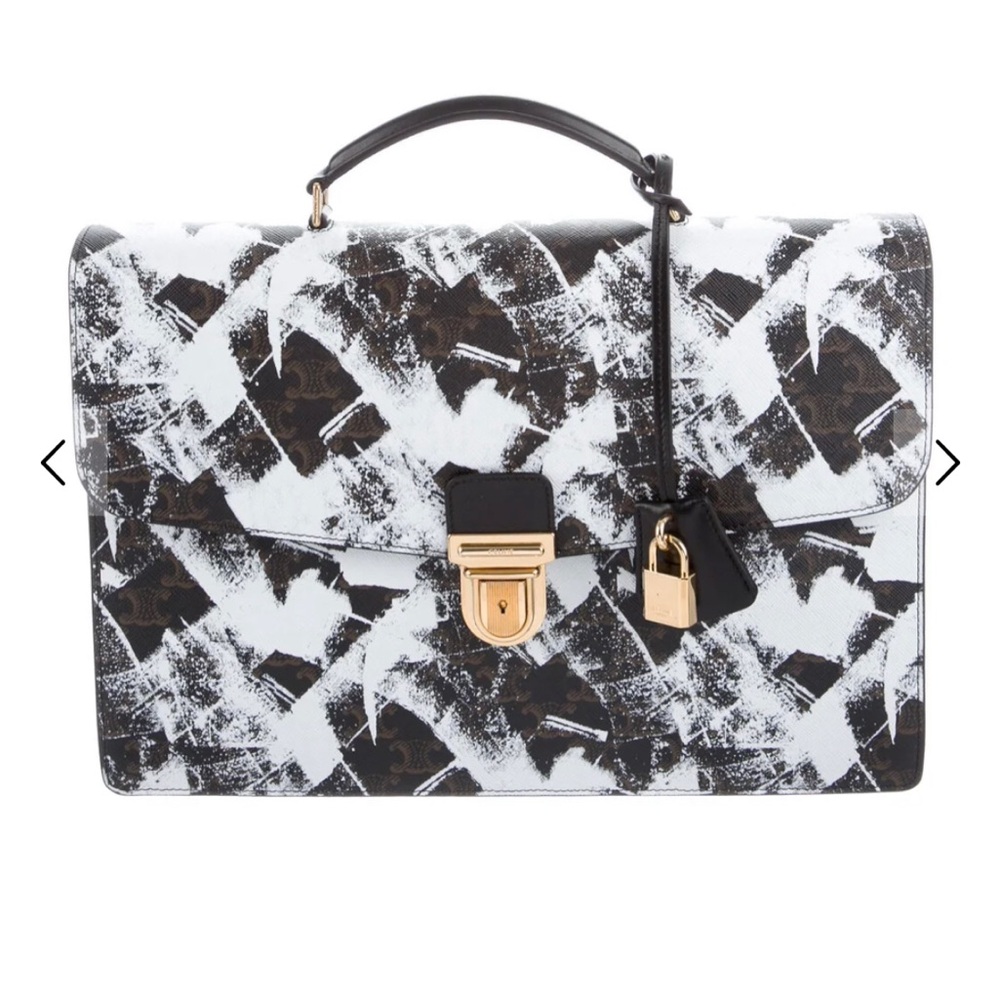 Celine 2019 Small Cartable Briefcase Satchel Bag David Homing unisex
